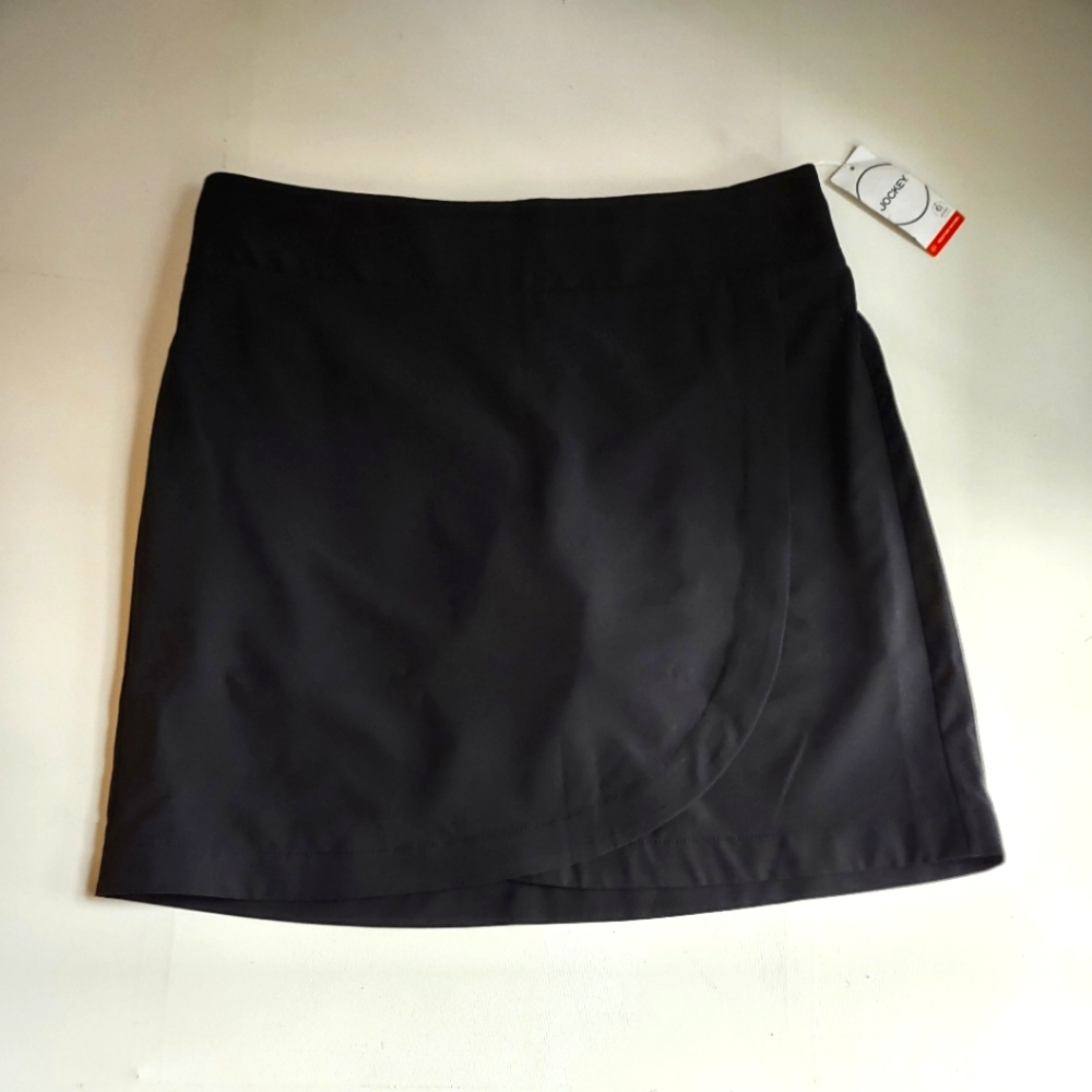 NWT Jockey Black Athletic Skort Small
